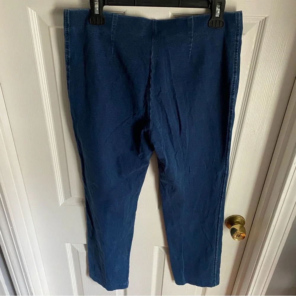 J Jill Indigo Slim Leg Pull On Stretch Jeans Jeggings Small - Picture 7 of 7